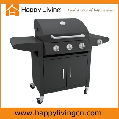 china portable party bbq, barbecue grill with lava rock