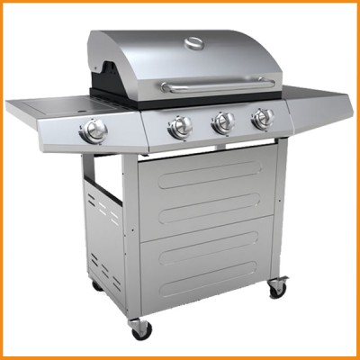 stainless steel barbecue grill gas outdoor